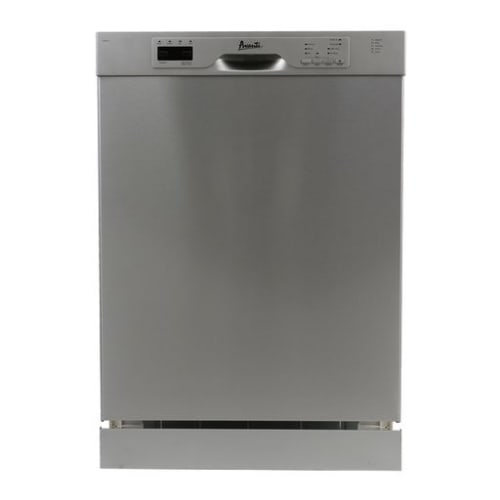 Avanti 24" Built In Dishwasher, Stainless Steel